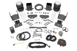 Rough Country Suspension Systems - Rough Country Rear Air Spring Kit w/Wireless Compressor 17-22 Super Duty 10021WC - Image 1