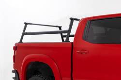Rough Country Suspension Systems - Rough Country Aluminum Cargo Bed Rack Black 19-26 Silverado/Sierra 5.8' 10201 - Image 4