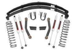 Rough Country Suspension Systems - Rough Country 63041 3" M1 Rear Suspension Lift Kit for 84-01 Jeep Cherokee XJ - Image 1