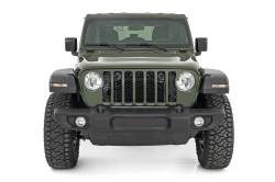 Rough Country Suspension Systems - Rough Country WF1 Flat Style Fender Flares Black for Jeep Wrangler JL A-J01822 - Image 6