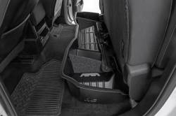 Rough Country Suspension Systems - Rough Country RC09041 Rear Underseat Storage Bin Black for Silverado/Sierra Dbl - Image 1