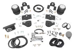 Rough Country Suspension Systems - Rough Country 10035C Rear Air Spring/Compressor Kit for 19-26 Ram 1500 4WD - Image 1