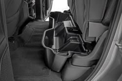 Rough Country Suspension Systems - Rough Country RC09422 Rear Underseat Storage Bin Black for 19-24 Ram 1500 Dbl - Image 1