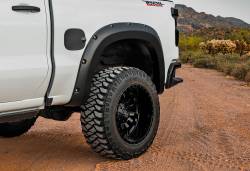 Rough Country Suspension Systems - Rough Country Pocket Fender Flares Black 19-21 Silverado 1500 F-C11911A - Image 4
