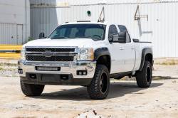 Rough Country Suspension Systems - Rough Country Pocket Fender Flares Black 07-13 Silverado 1500 F-C10714B - Image 2
