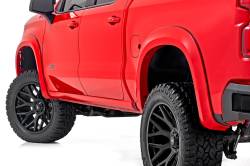 Rough Country Suspension Systems - Rough Country S-C12210 Sport Fender Flares Black for 19-26 Silverado 1500 - Image 2