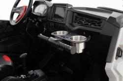 Rough Country Suspension Systems - Rough Country Passenger Grip Cup Holder Kit Black for Polaris RZR 93058 - Image 2