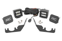 Rough Country Suspension Systems - Rough Country Rear Cab Mount 2" LED Pod Light Kit for Kawasaki Teryx 94006 - Image 1