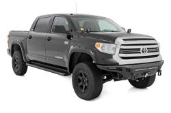 Rough Country Suspension Systems - Rough Country SRB071791A HD2 Running Boards Black for 07-21 Tundra CrewMax - Image 2