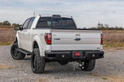 Rough Country Suspension Systems - Rough Country SRB091491A HD2 Running Boards Black for 09-14 Ford F150 Crew - Image 6