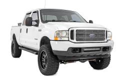 Rough Country Suspension Systems - Rough Country SRB991691A HD2 Running Boards Black for 09-16 Super Duty Crew - Image 4