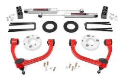 Rough Country Suspension Systems - Rough Country 51014RED 3" Suspension Lift Kit 14-20 Ford F150 4WD - Image 1