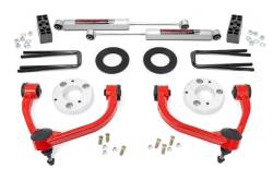 Rough Country Suspension Systems - Rough Country 51013RED 3" Suspension Lift Kit for 09-13 Ford F150 4WD - Image 1