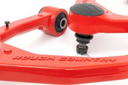 Rough Country Suspension Systems - Rough Country Forged Front Control Arms Stock for 07-21 Toyota Tundra 76901RED - Image 2