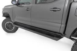Rough Country Suspension Systems - Rough Country SRB051785A HD2 Running Boards Black for 05-23 Toyota Tacoma Double - Image 2