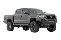 Rough Country Suspension Systems - Rough Country SRB051785A HD2 Running Boards Black for 05-23 Toyota Tacoma Double - Image 4