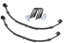 Rough Country 8020Kit Rear Leaf Spring Kit for 4" Lift for 76-83 Jeep CJ