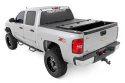 Rough Country Suspension Systems - Rough Country Hard Tri-Fold Tonneau Cover Silverado/Sierra 5.8' 49113551 - Image 4