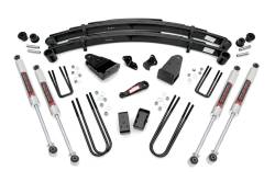 Rough Country Suspension Systems - Rough Country 490-87UP40 4" Suspension Lift Kit for 87-96 Ford F250 4WD - Image 1