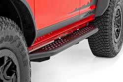 Rough Country Suspension Systems - Rough Country OV2 Running Boards Black 21-25 Ford Bronco 4DR 14007 - Image 4