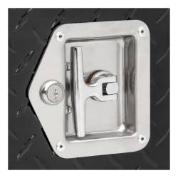 UWS - UWS EC30032 Black Aluminum 48" Passenger-Side Wheel Well Tool Box - Image 3