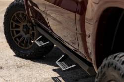 Rough Country Suspension Systems - Rough Country 31016 Black SRL2 Drop Step Nerf Bars for 19-26 Ram 1500 Crew - Image 5