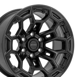 Defiant - Defiant Wheels DF03 18x9 6x5.5 -12mm Satin Black DF03-18090-6550-12B1G1 - Image 3