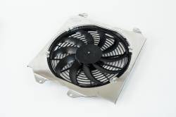 CSF Cooling - Racing & High Performance Division - CSF Cooling 2858F All-Aluminum Fan Shroud w/12" SPAL Fan for 92-00 Honda Civic - Image 2