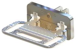 Carr - CARR 193012 HD Mega Step Hitch Mount LED Step Surf XM3 Polished Single - Image 1