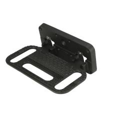 Carr - CARR 194011 HD Mega Step Hitch Mount Non LED Step Surface XP3 Black Single - Image 1