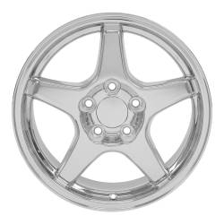 OE Wheels LLC - OE Wheels CV01 17x9.5 5x4.75 56mm Chrome CV01-17095-5475-56C - Image 2