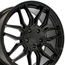 OE Wheels LLC - OE Wheels CV03D 19x8.5 5x120 52mm Gloss Black CV03D-19085-5120-51B - Image 3
