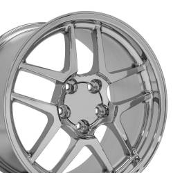 OE Wheels LLC - OE Wheels CV04 18x10.5 5x4.75 56mm Chrome CV04-18105-5475-56C - Image 1
