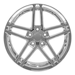 OE Wheels LLC - OE Wheels CV07A 18x10.5 5x4.75 56mm Chrome CV07A-18105-5475-56C - Image 2