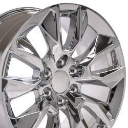 OE Wheels LLC - OE Wheels CV32 20x9 6x5.5 28mm Chrome CV32-20090-6550-28C - Image 3