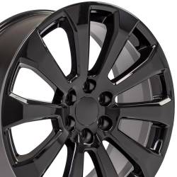 OE Wheels CV95-22090-6550-28B CV95 22x9 6x5.5 28mm Black