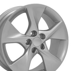OE Wheels TY12 18x7.5 5x4.5 45mm Silver TY12-18075-5450-45S