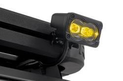 Rough Country Suspension Systems - Rough Country Black Series 3" LED Pod Lights SAE Fog-Amber Pair 70911 - Image 4