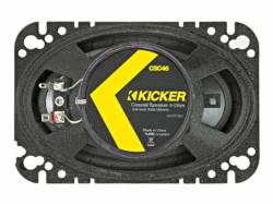 Kicker - Kicker 46CSC464 CSC46 CS Series 4x6" Coaxial Speakers 4 Ohm Pair - Image 3