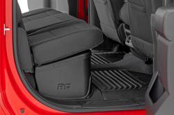 Rough Country Suspension Systems - Rough Country RC09071 Black Rear Underseat Storage Bin Silverado/Sierra Crew - Image 3