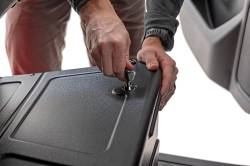 Rough Country Suspension Systems - Rough Country RC09071 Black Rear Underseat Storage Bin Silverado/Sierra Crew - Image 4