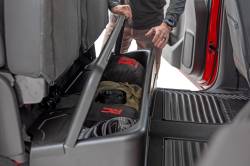 Rough Country Suspension Systems - Rough Country RC09071 Black Rear Underseat Storage Bin Silverado/Sierra Crew - Image 5