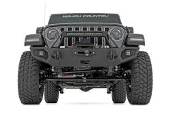 Rough Country Suspension Systems - Rough Country 10663 Black High Steer Drag Link w/Stabilizer for Jeep JL/JT - Image 5