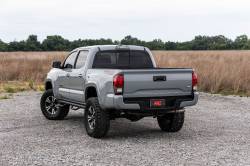 Rough Country Suspension Systems - Rough Country RCT0580CCB 3" Drop Step Nerf Bars Black for 05-23 Tacoma Double - Image 6