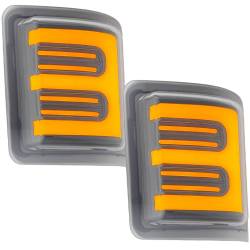 Recon - Recon 264140CLS LED Side Mirror Lenses Clear/Amber 08-16 Super Duty - Image 2