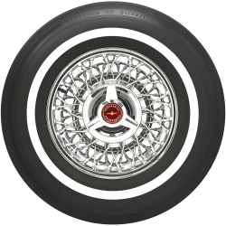 BF Goodrich - BF Goodrich 54255 855 14 1" White Wall - Image 2