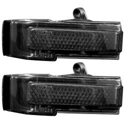 Recon - Recon 264244WHBK LED Side Mirror Lenses Smoked/White 15-17 Ford F150 - Image 1