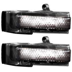 Recon - Recon 264244WHBK LED Side Mirror Lenses Smoked/White 15-17 Ford F150 - Image 2