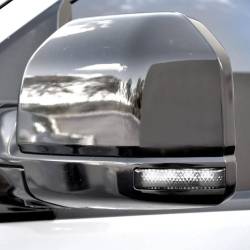 Recon - Recon 264244WHBK LED Side Mirror Lenses Smoked/White 15-17 Ford F150 - Image 3