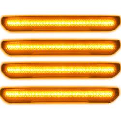Recon - Recon 264230BK LED Side Marker Lights Smoked/Red/Amber 20-23 Sierra HD - Image 2